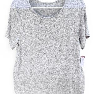 Basic Editions | Heather Gray | Crewneck Tee | Women's Medium